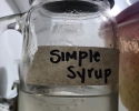 S for Simple Syrup