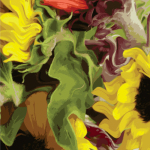 Twisted Sunflowers
